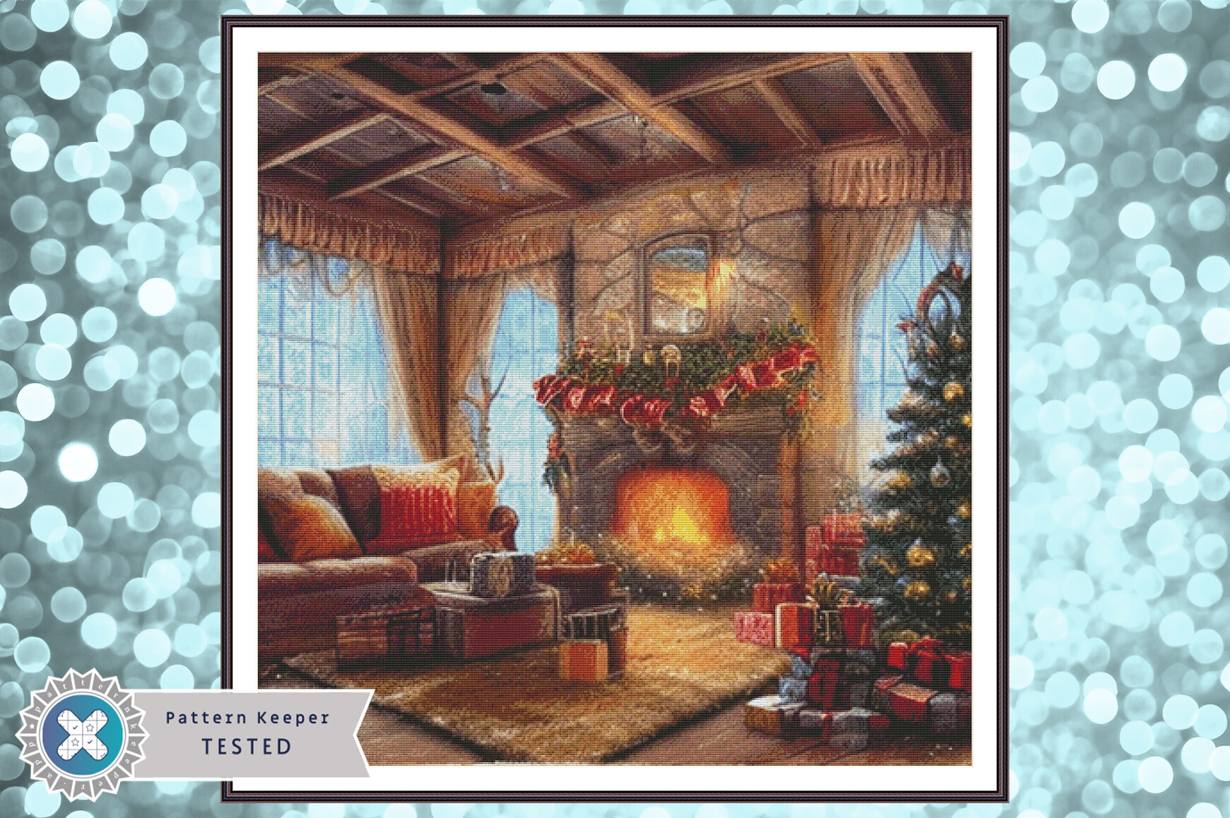 Cross Stitch Pattern PDF Christmas