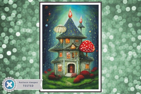 Cross Stitch Pattern PDF Fantasy House