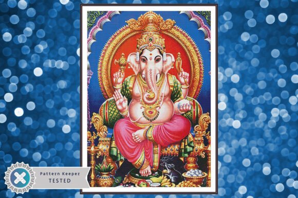 Cross Stitch Pattern PDF Ganesha