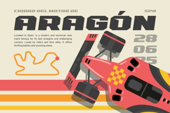 Dark Turbo Font - Preview 3
