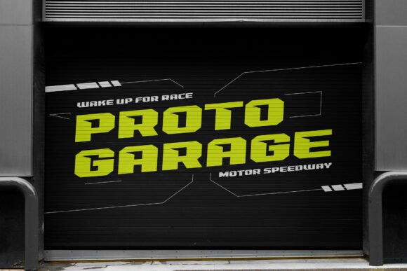 Dark Turbo Font - Preview 5