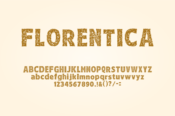 Florentica Font - Preview 2