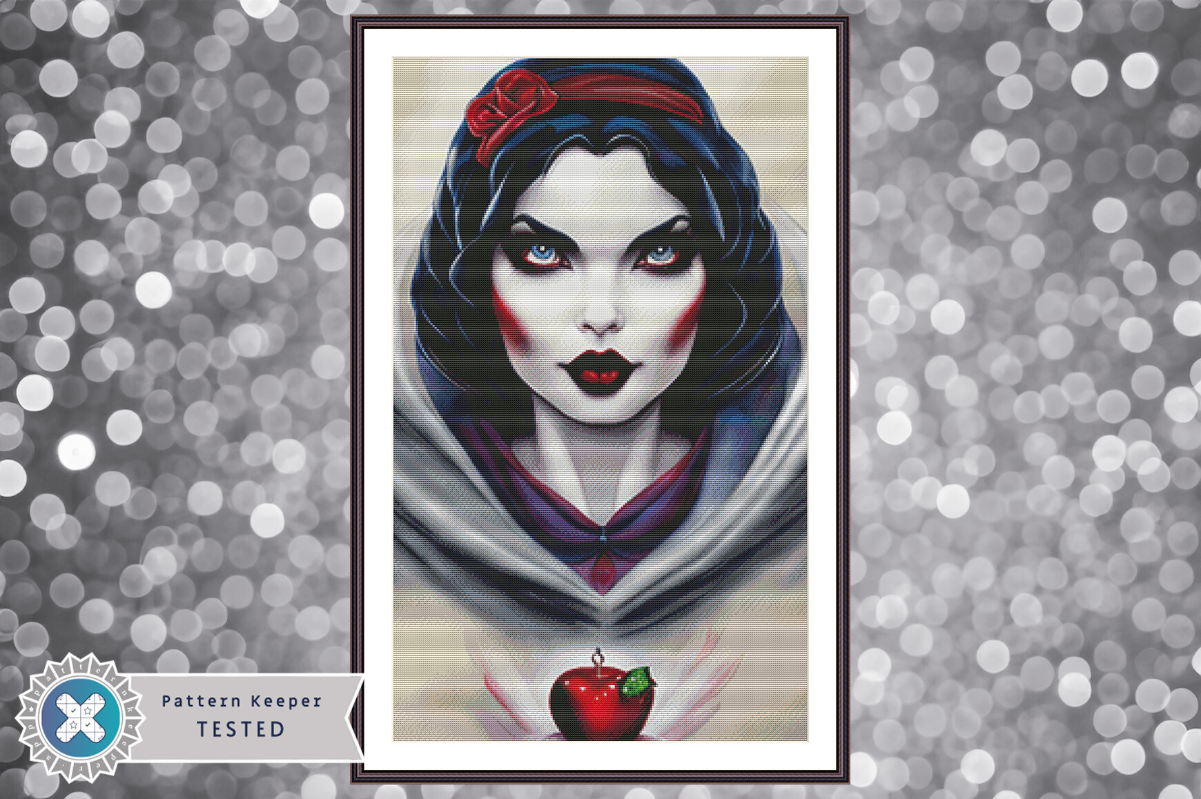 Gothic Cross Stitch Pattern PDF Chart
