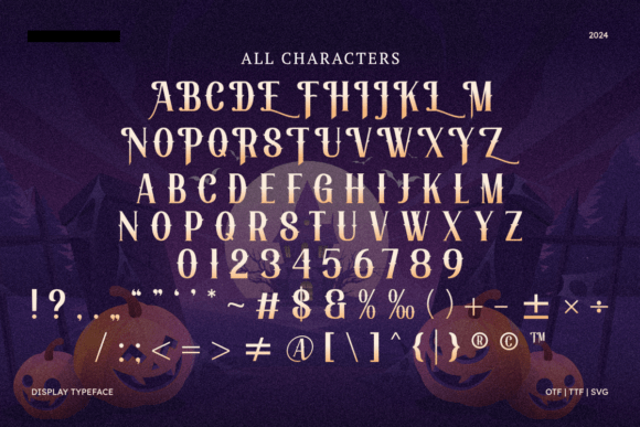 Halloween Font - Preview 6