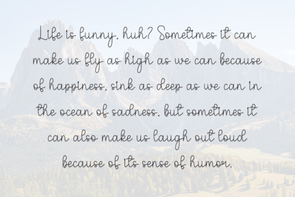 Happy Sunday Font - Preview 5