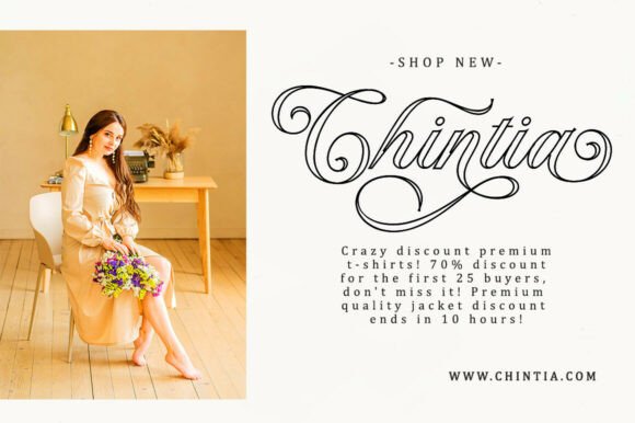 Monday Outline Font PNG with transparent background - Preview 3