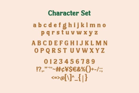 Rangu Halend Otf Font font preview - 6