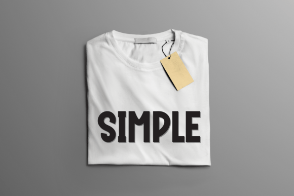 Retro Denim Font PNG with transparent background - Preview 4