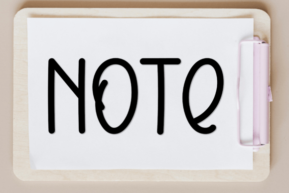 School Mininmalist Font PNG with transparent background - Preview 1