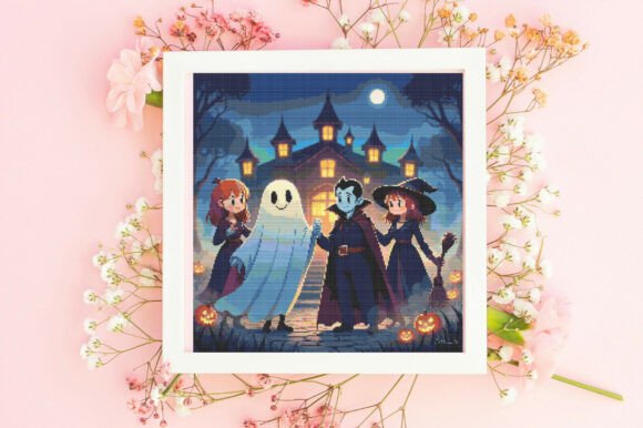 Spooky Friends Halloween House