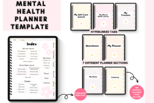 Canva Mental Health Digital Planner Graphic by DigitalbossCreations ...