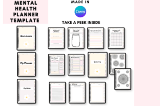 Canva Mental Health Digital Planner Graphic by DigitalbossCreations ...
