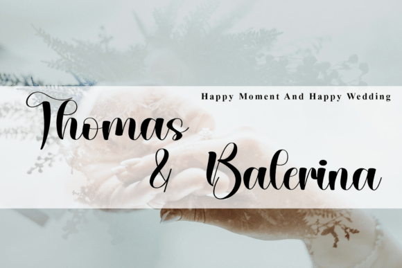 Baby Birthday Font - Preview 1