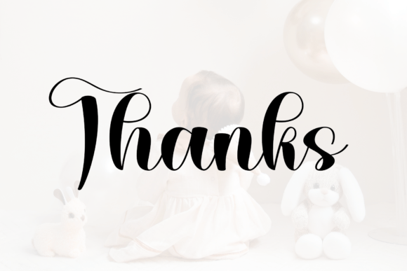 Baby Birthday Font - Preview 3