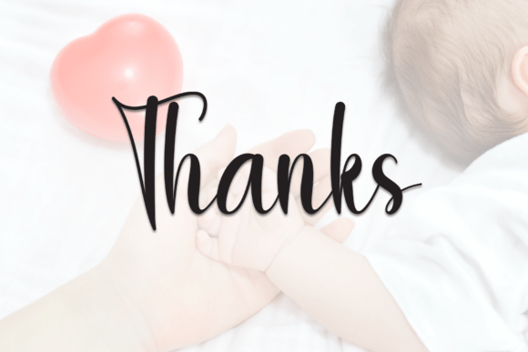 Babylove Font - Preview 6