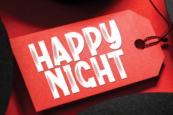 Black Retro Font - Preview 4