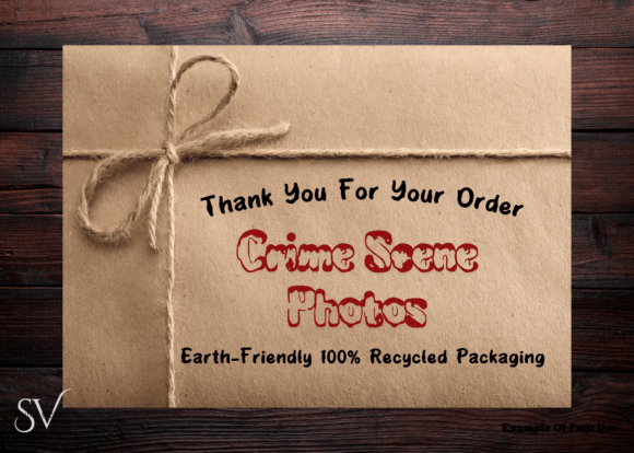 Bloody Mess Font PNG with transparent background - Preview 4