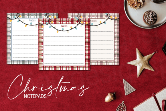 Christmas Notepad Printable