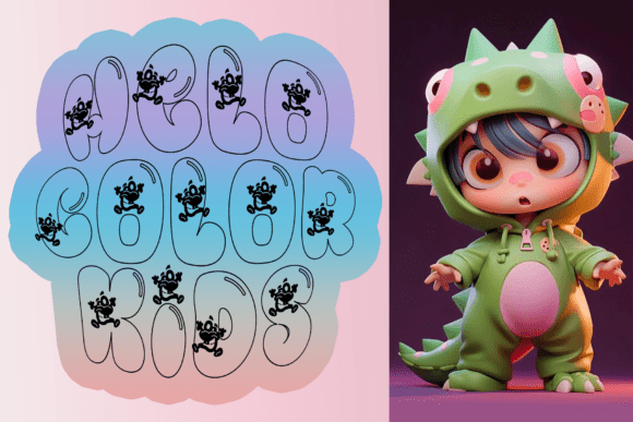 Cute Alien Font - Preview 2