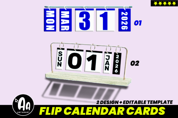 2026 Desk Vector Calendar Design Graphic by CMYK MAKER · Creative Fabrica
