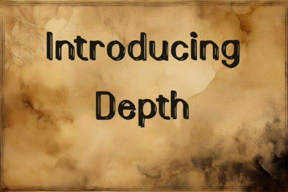 Depth Font - Preview 1