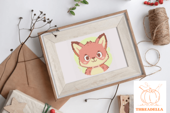 Fox Cross-Stitch Pattern