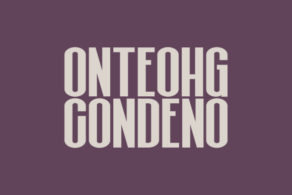 Ghonteo Font - Preview 1
