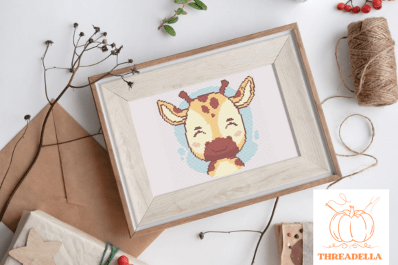 Giraffe Cross-Stitch Pattern