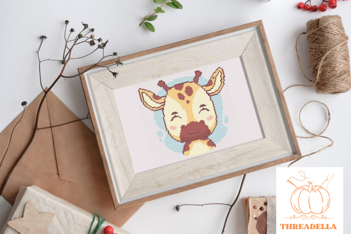 Giraffe Cross-Stitch Pattern