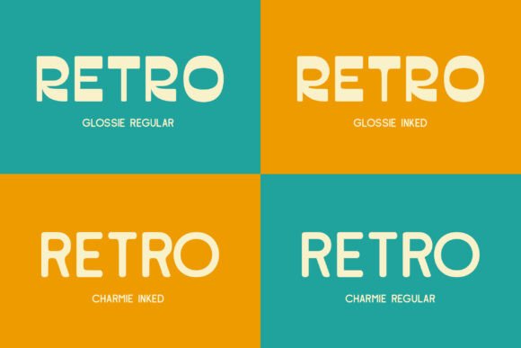 Glossie Regular Font - Preview 1
