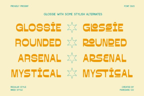 Glossie Regular Font - Preview 6