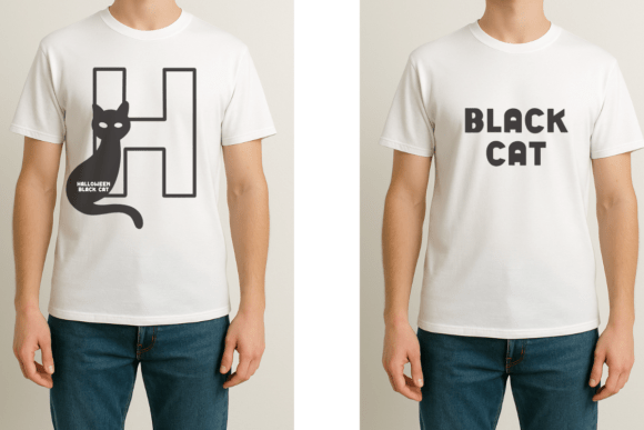 Halloween Black Cat Font - Preview 3