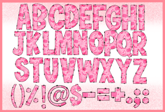 Halloween Candy Font - Preview 2