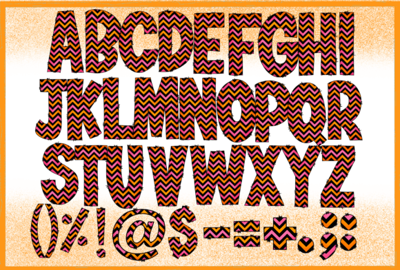 Halloween Candy Font - Preview 4