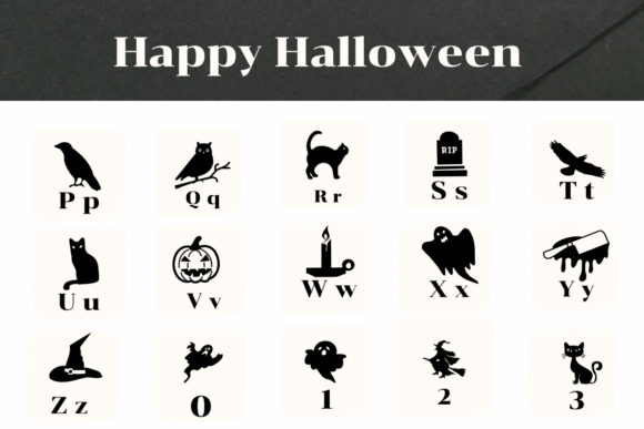 Happy Halloween Font - Preview 2
