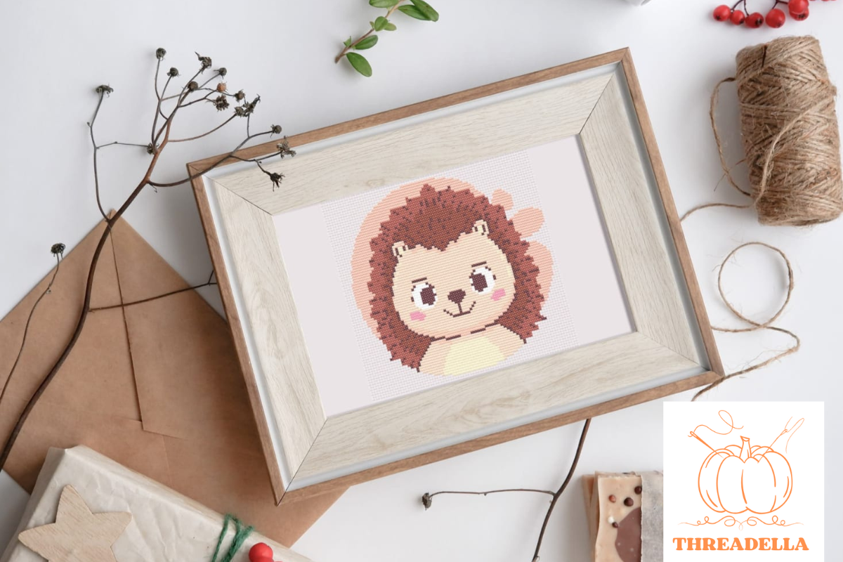 Hedgehod Cross- Stitch Pattern
