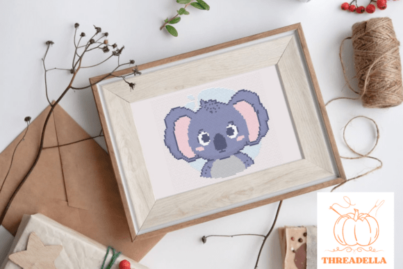 Koala Cross-Stitch Pattern