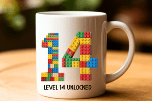 Lego Numbers Graphics Lego-Inspired Numbers & Bricks Set Graphic by AlishaSDBoutique ...