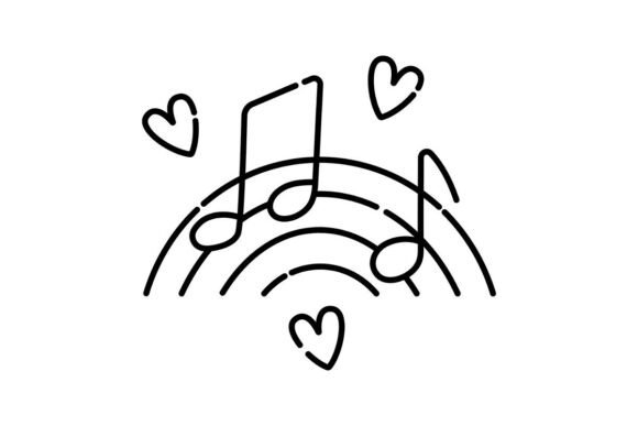 Love to Music, Icon of Musical Notes