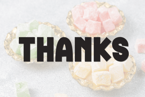 Lucky Sugar Font PNG with transparent background - Preview 6