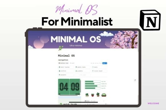 Minimal OS – Notion Life Planner