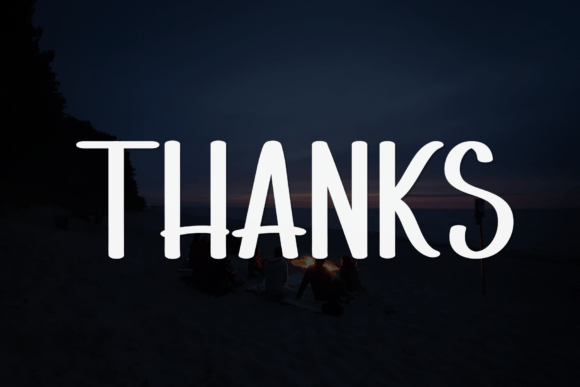 Night Holiday Font PNG with transparent background - Preview 6