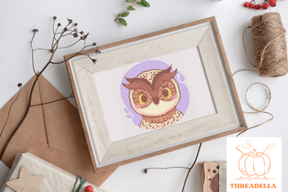 Owl Cross-Stitch Pattern