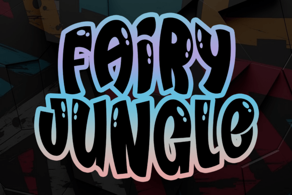 Paint Feel Font PNG with transparent background - Preview 3