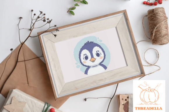Penguin Cross-Stitch Pattern