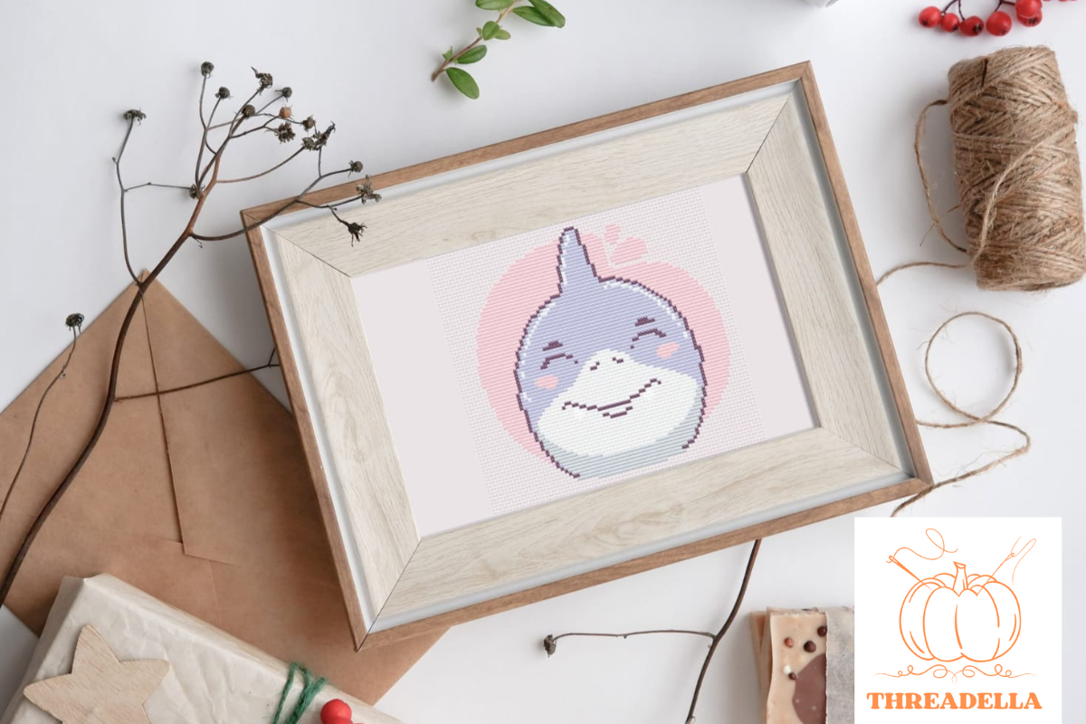 Shark Cross-Stitch Pattern