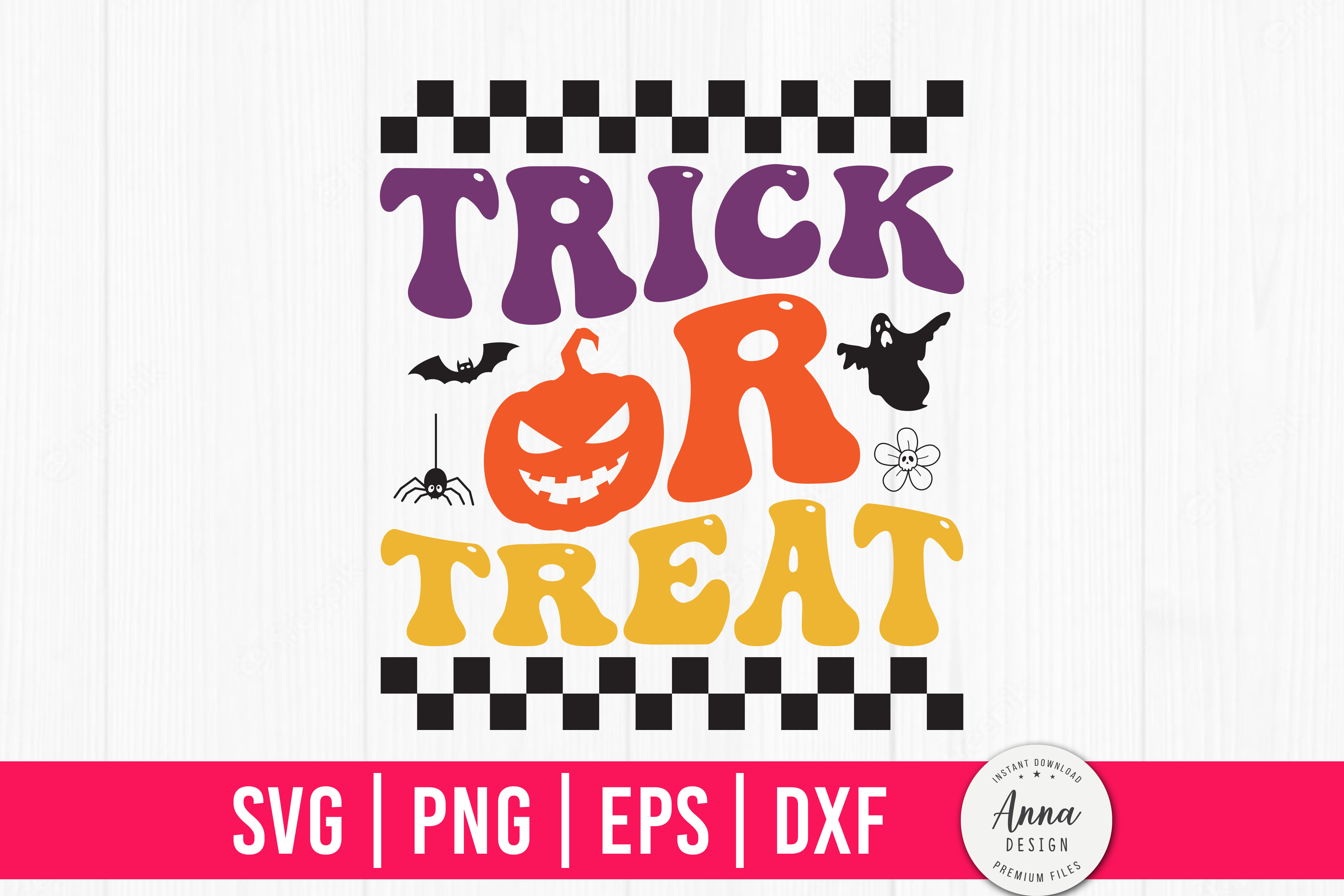 Trick or Treat SVG Graphic by Anna Design · Creative Fabrica