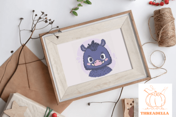 Wild Boar Cross-Stitch Pattern