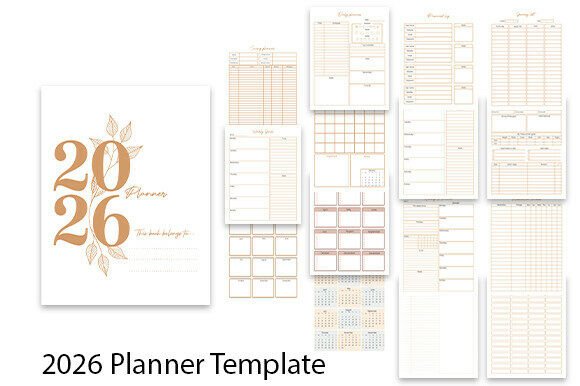 2026 Planner Template