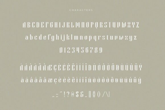 Aetherin Font - Preview 6